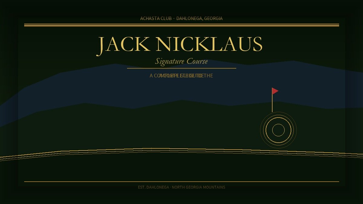 Achasta Club Golf: A Complete Guide to the Jack Nicklaus Signature Course